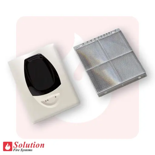 Sensor de fumaça linear para grandes ambientes
